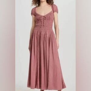 Free People Dusty Rose Maxi Dress
